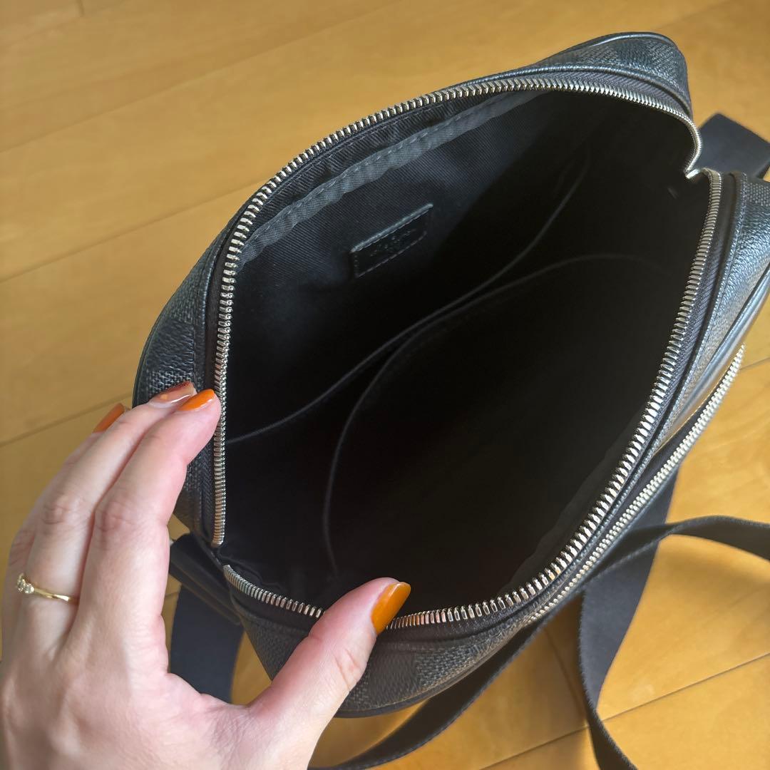Louis Vuitton ダミエ ブラック ショルダーバッグ