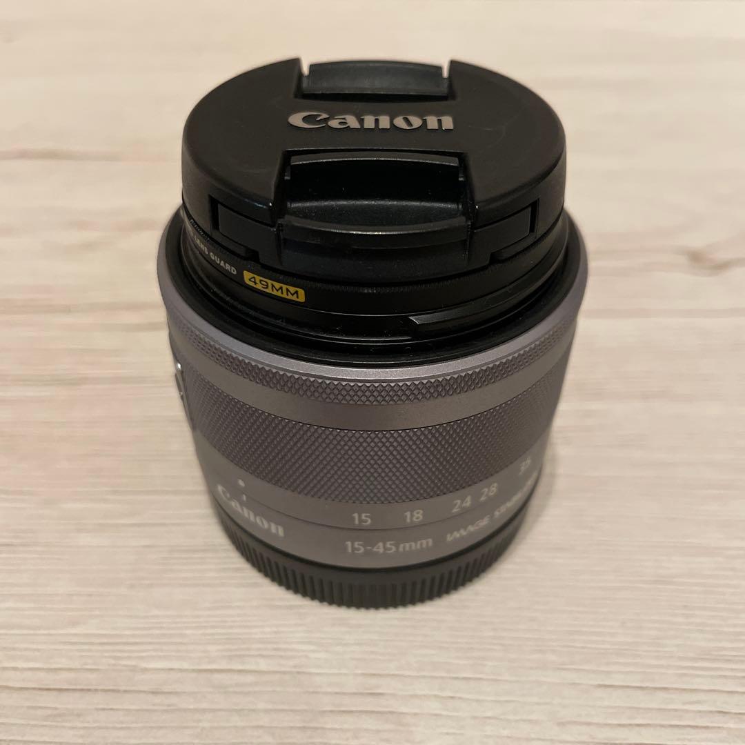 Canon EOS Kiss Mホワイト/箱無し ダブルレンズキット