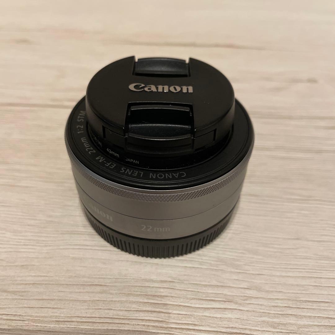 Canon EOS Kiss Mホワイト/箱無し ダブルレンズキット