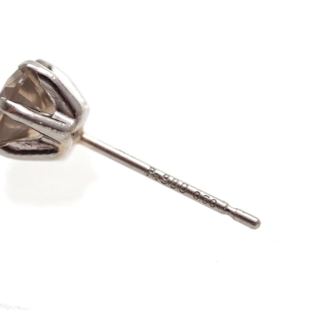 k*i様 本物保証‼︎ Pt900 プラチナ 天然ダイヤモンド0.5ct 片耳ピ