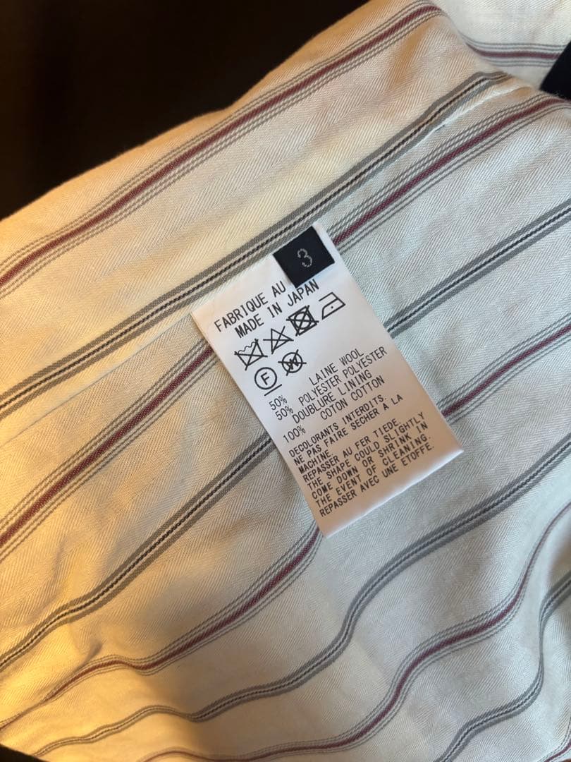 Ground Y ベスト　ジレ　ギャバジン