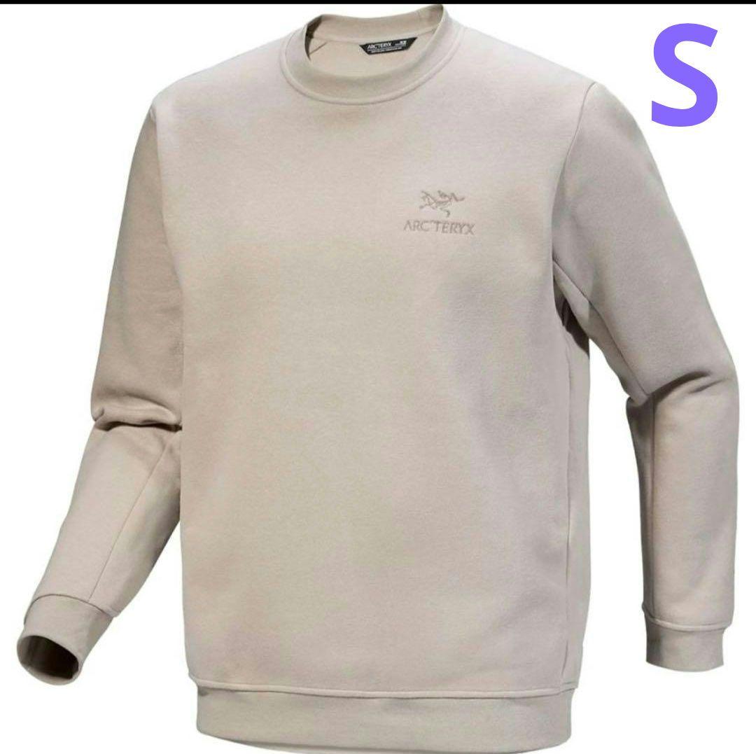 未開封 アークテリクス エンブレム フリース クルー Sサイズ アイボリー