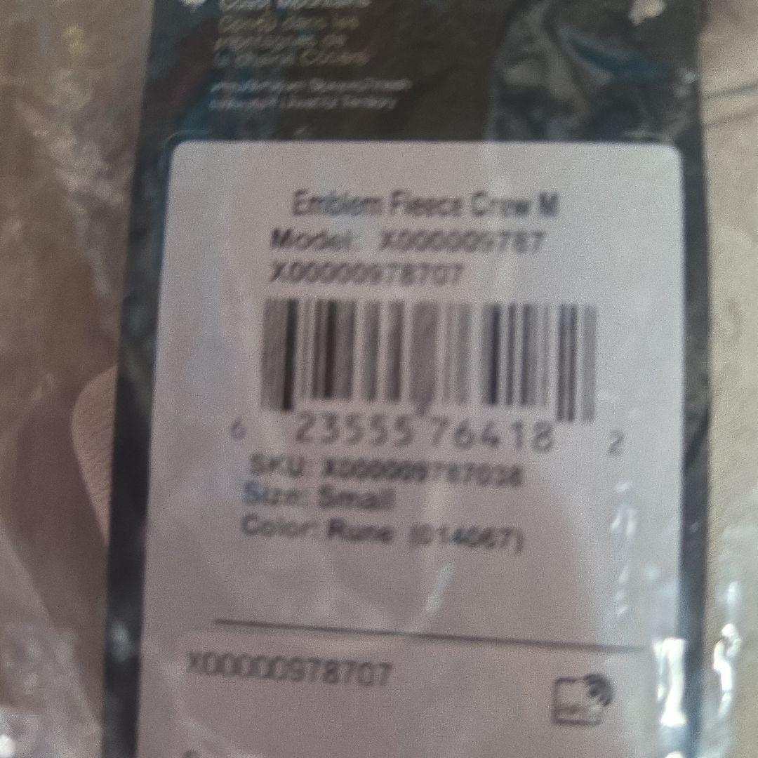 未開封 アークテリクス エンブレム フリース クルー Sサイズ アイボリー