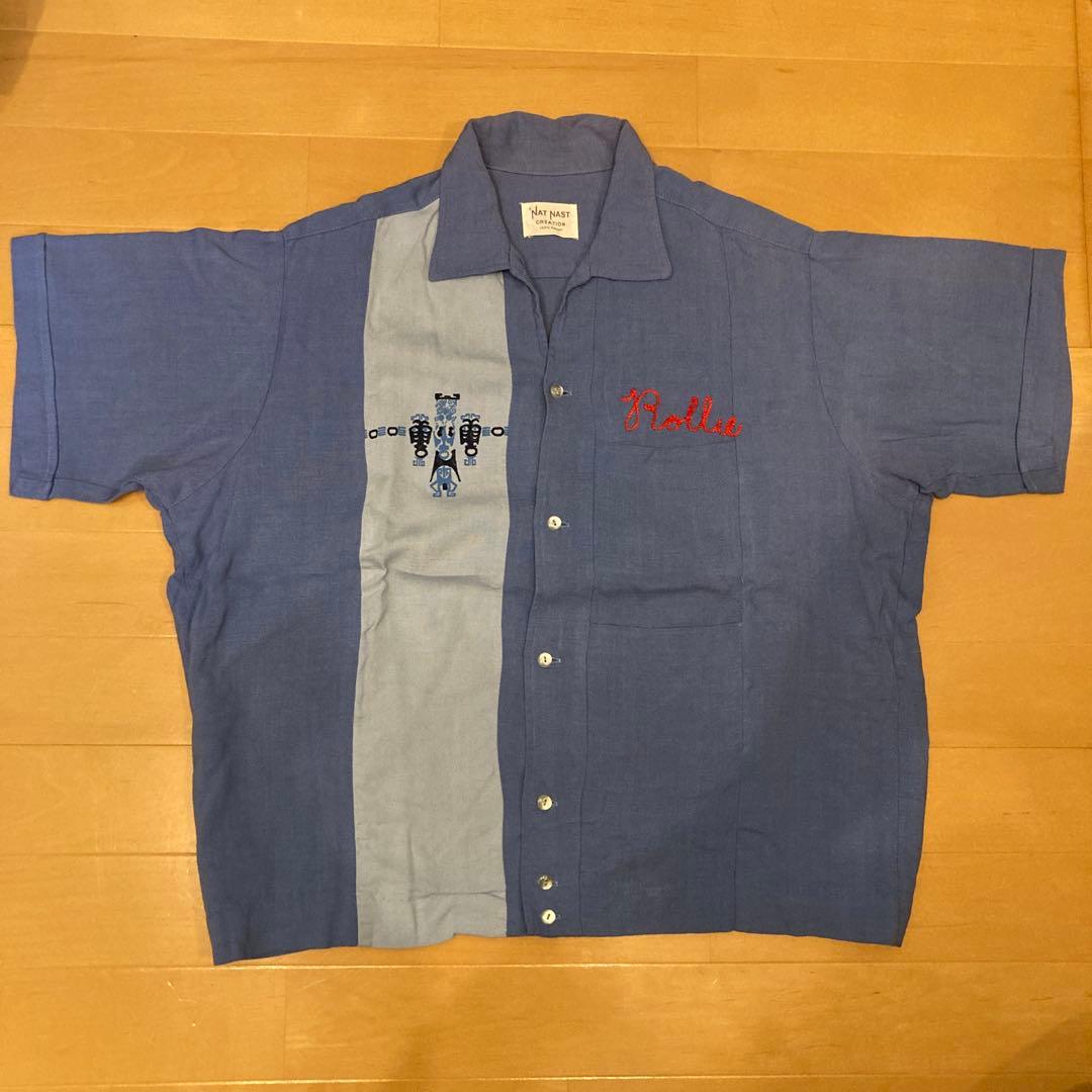 60’s ヴィンテージ Nat Nast ボーリングシャツ ロカビリー 50’s