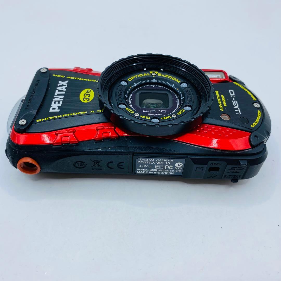 動作確認済 ⭐︎美品⭐︎ PENTAX WG-10 デジタルカメラ