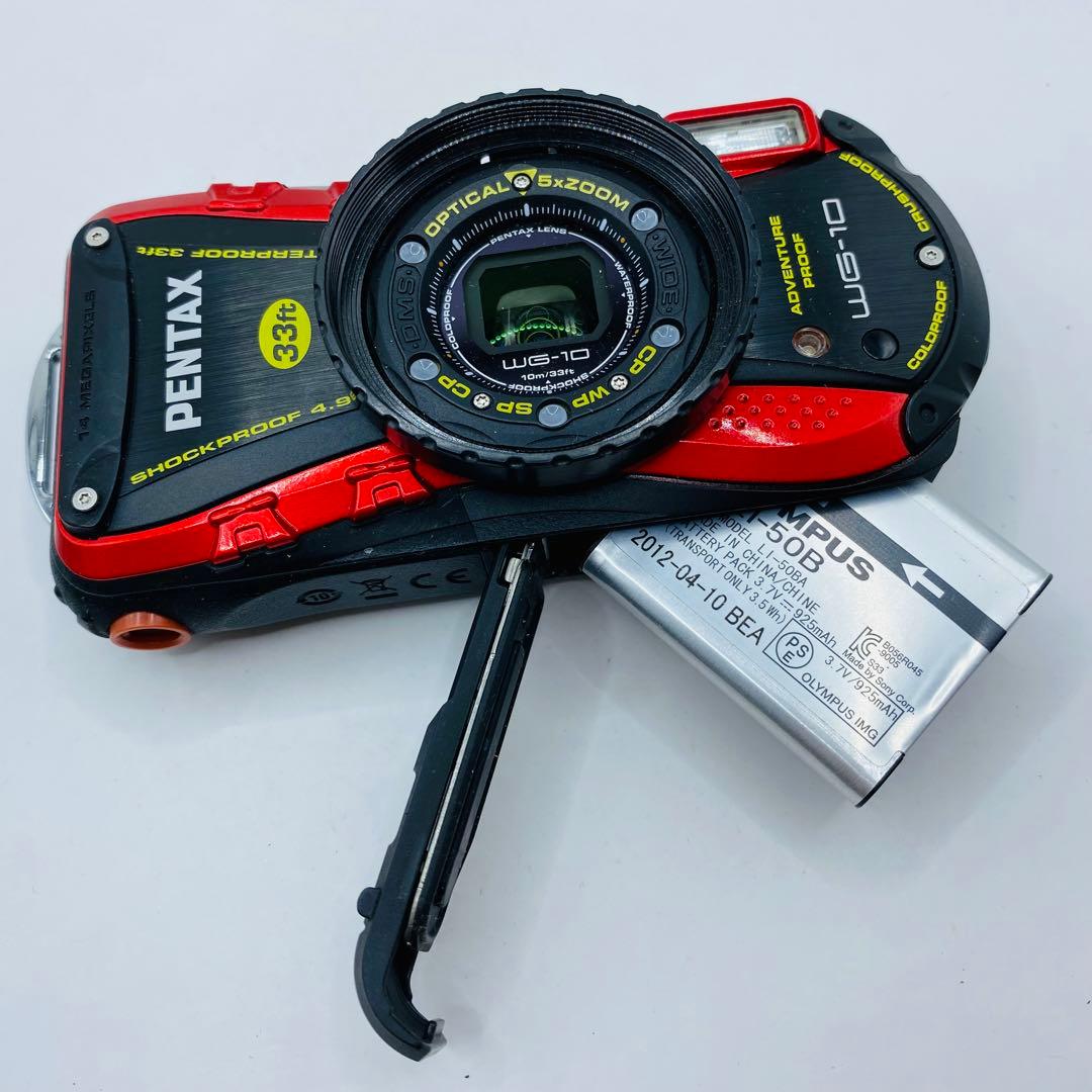 動作確認済 ⭐︎美品⭐︎ PENTAX WG-10 デジタルカメラ