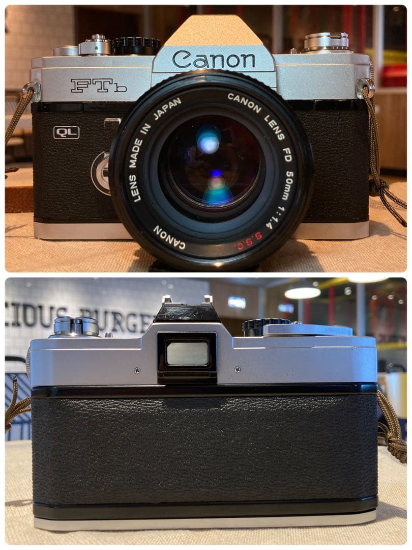 ★Canon FTb ★FD f1.4ssc★完動品＊美品＊初期保証＊作例多数！