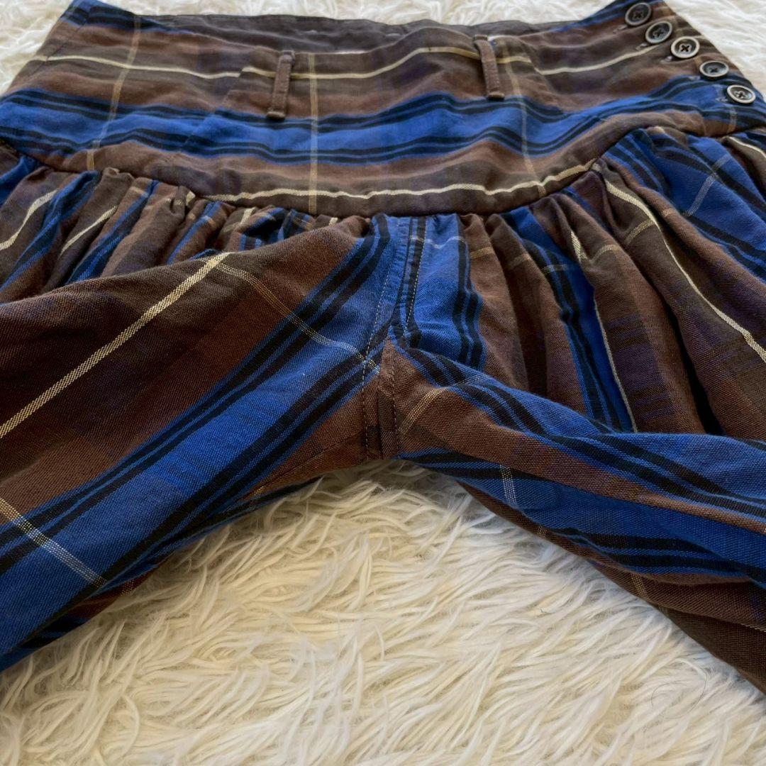 KAPITAL キャピタル　リネン混　麻　ガウチョ　パンツ　岡山御津工場産