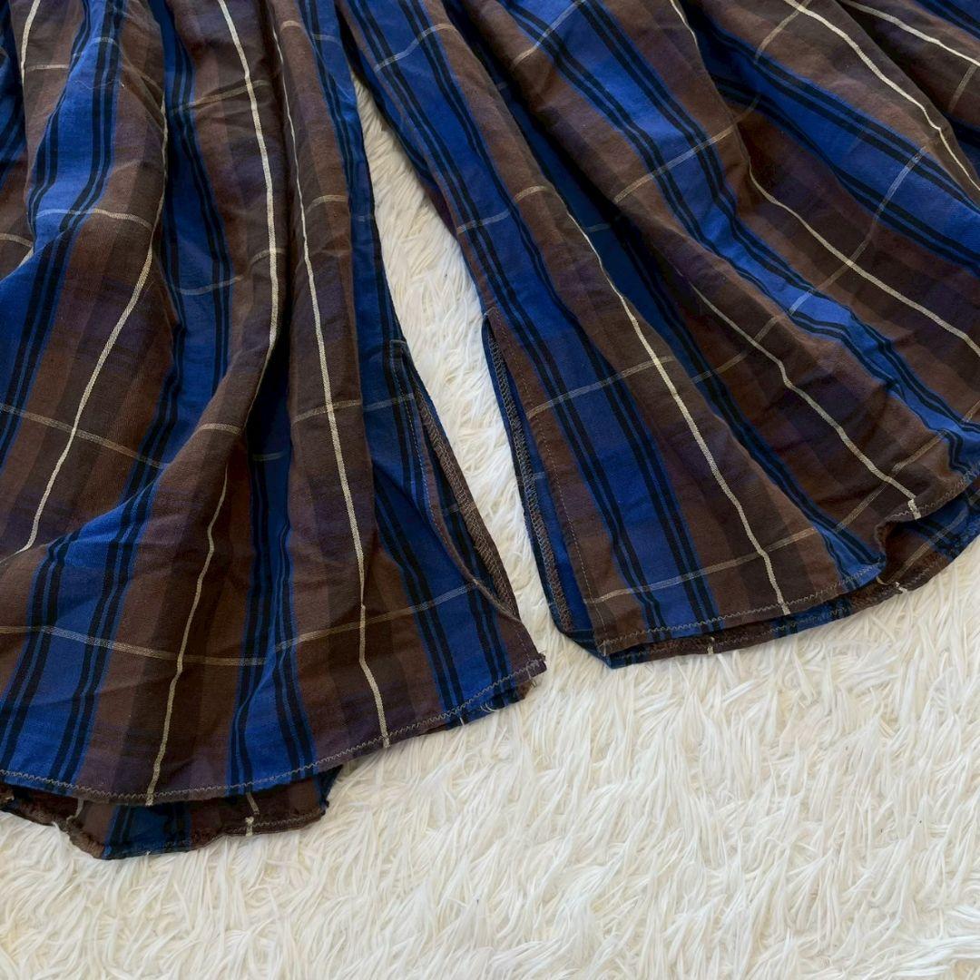 KAPITAL キャピタル　リネン混　麻　ガウチョ　パンツ　岡山御津工場産