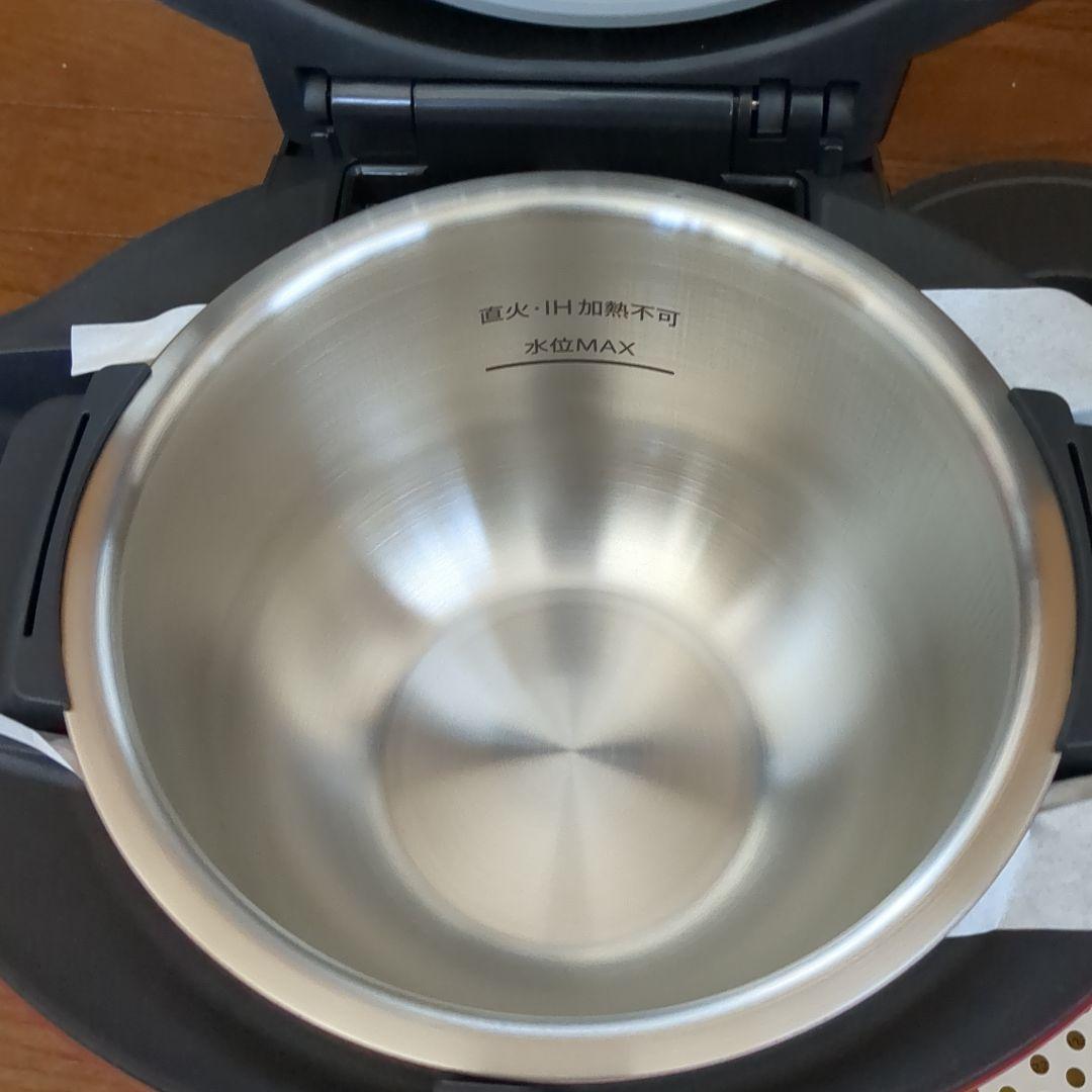 ヘルシオ　ホットクック　HEALSIO HOTCOOK レッド