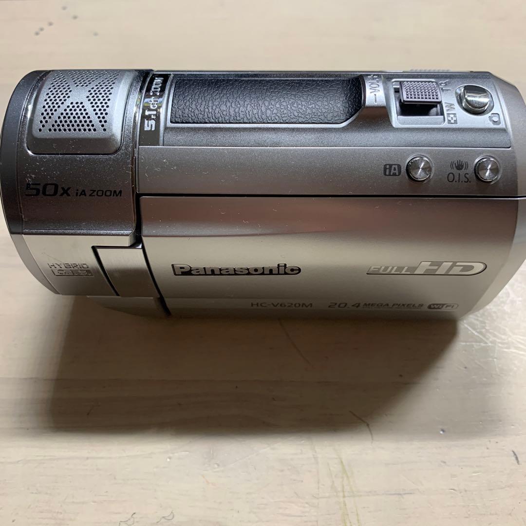 Panasonic HC-V620M フルHD ビデオカメラ50x iA ズーム