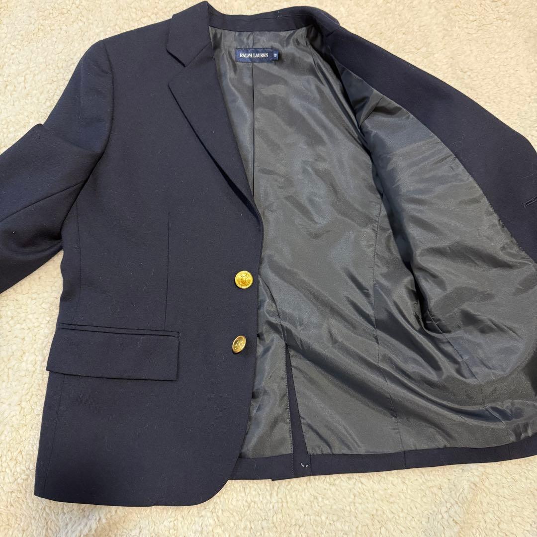 ラルフローレン 120 フォーマルスーツ　紺ブレザー 入学式　3点セット　セット