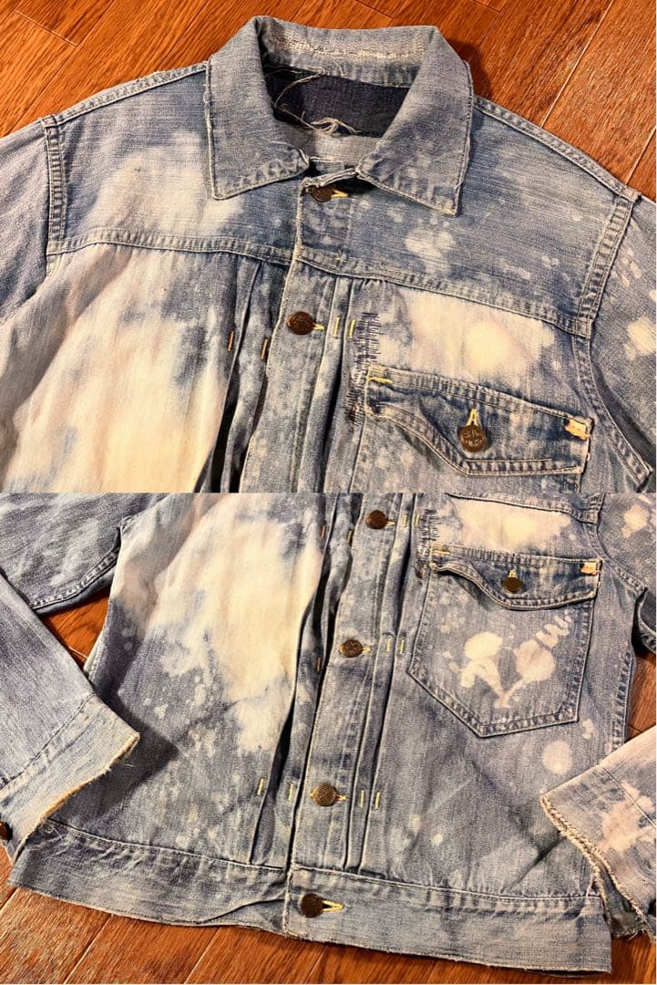 1940s HEAD LIGHT 1st デニムジャケット カバーオール S