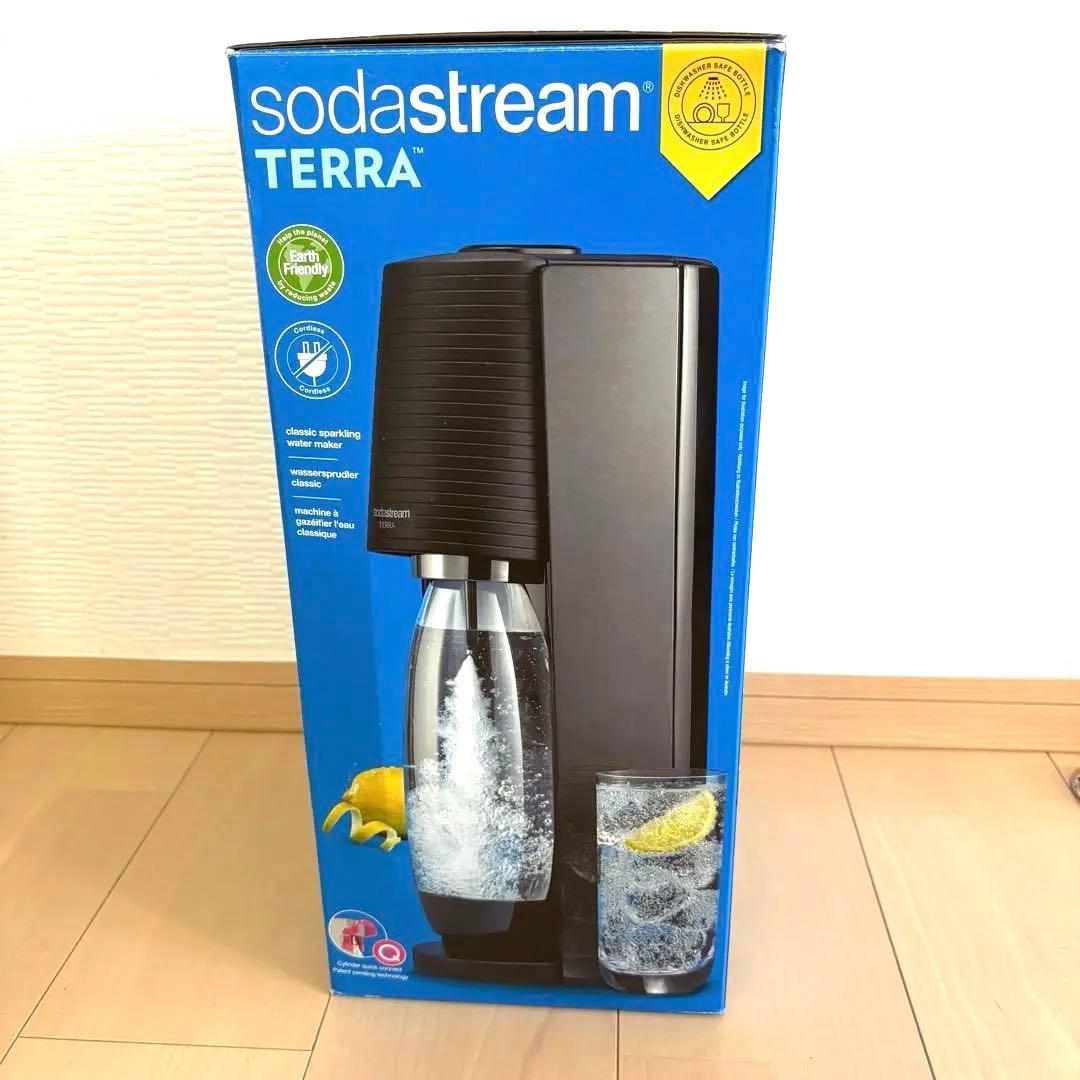 【新品】sodastream TERRA ブラック SSM1087