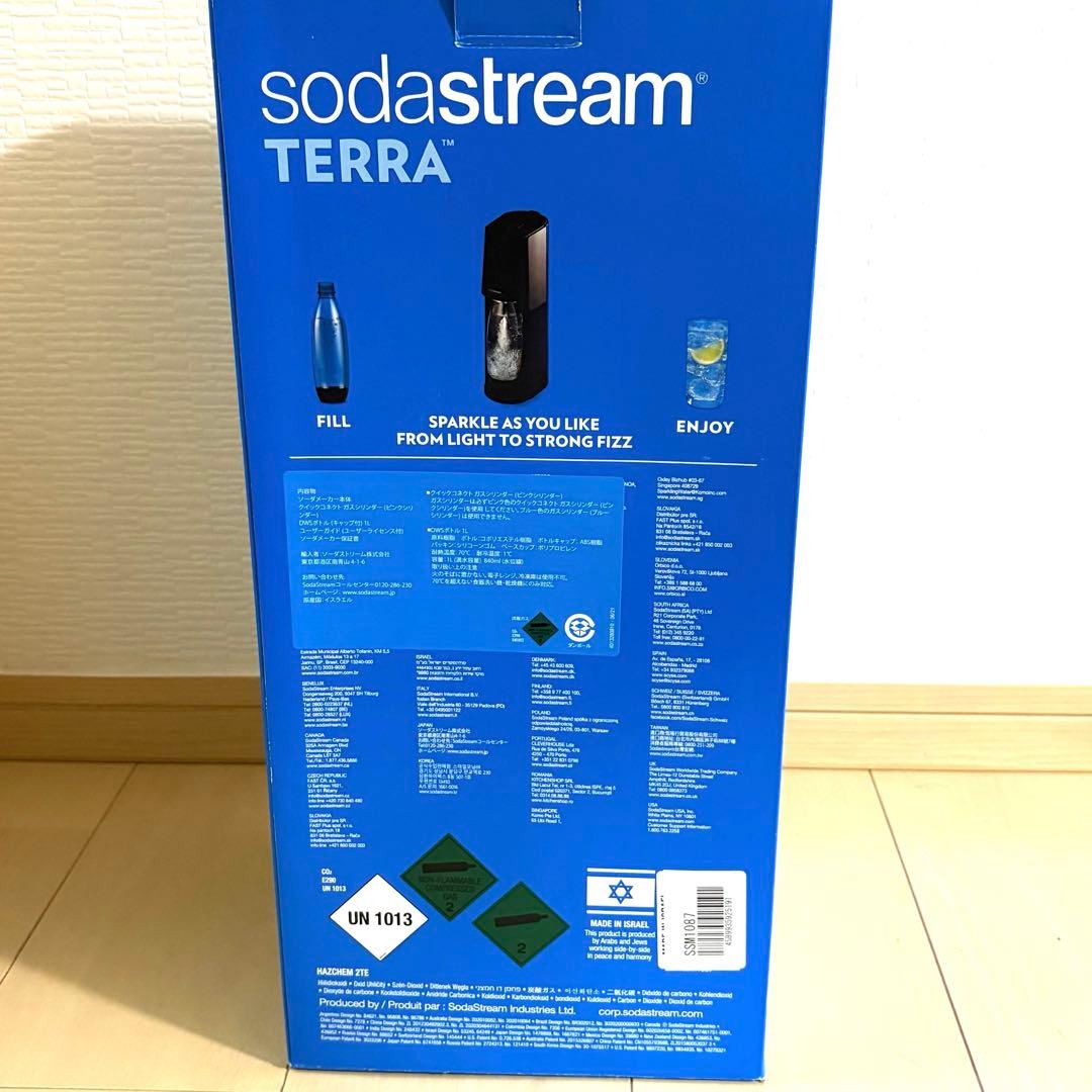 【新品】sodastream TERRA ブラック SSM1087
