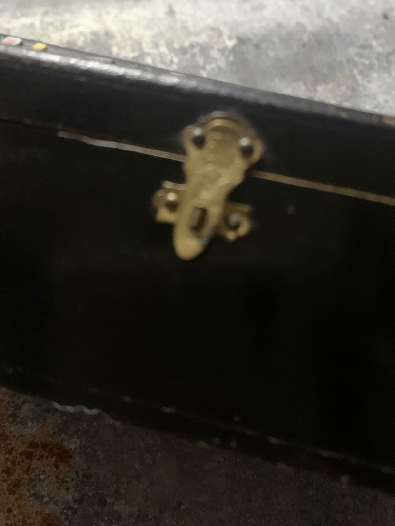 Ｄ.フランスアンティーク 糸メーカーの木箱と裁縫セット