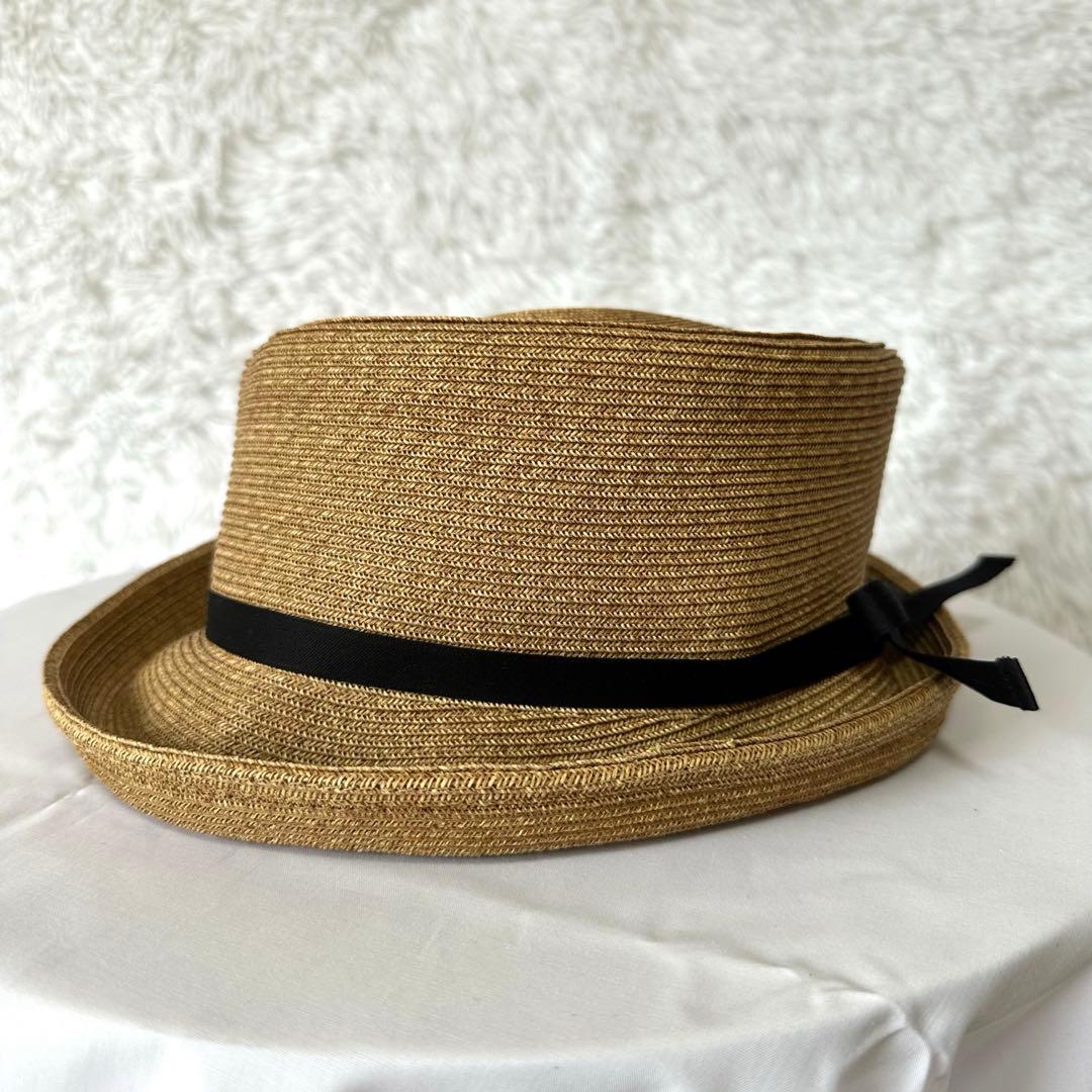美品✨CA4LA CF CASABLANCA カサブランカ 麦わら帽子 ストロー