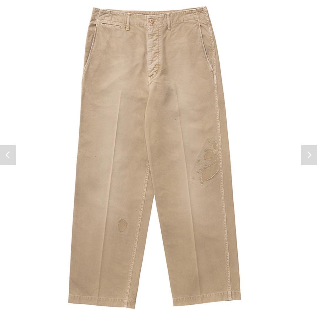 パンツ visvim 25AW EX WIDE CHINO PANTS CRASH