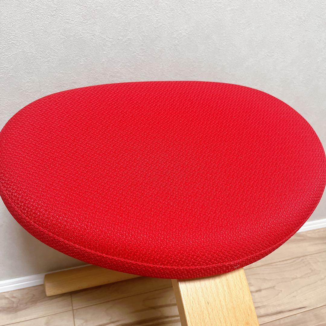 【極美品】バランスイージー バランスラボ (旧サカモトハウス) 学習椅子　レッド