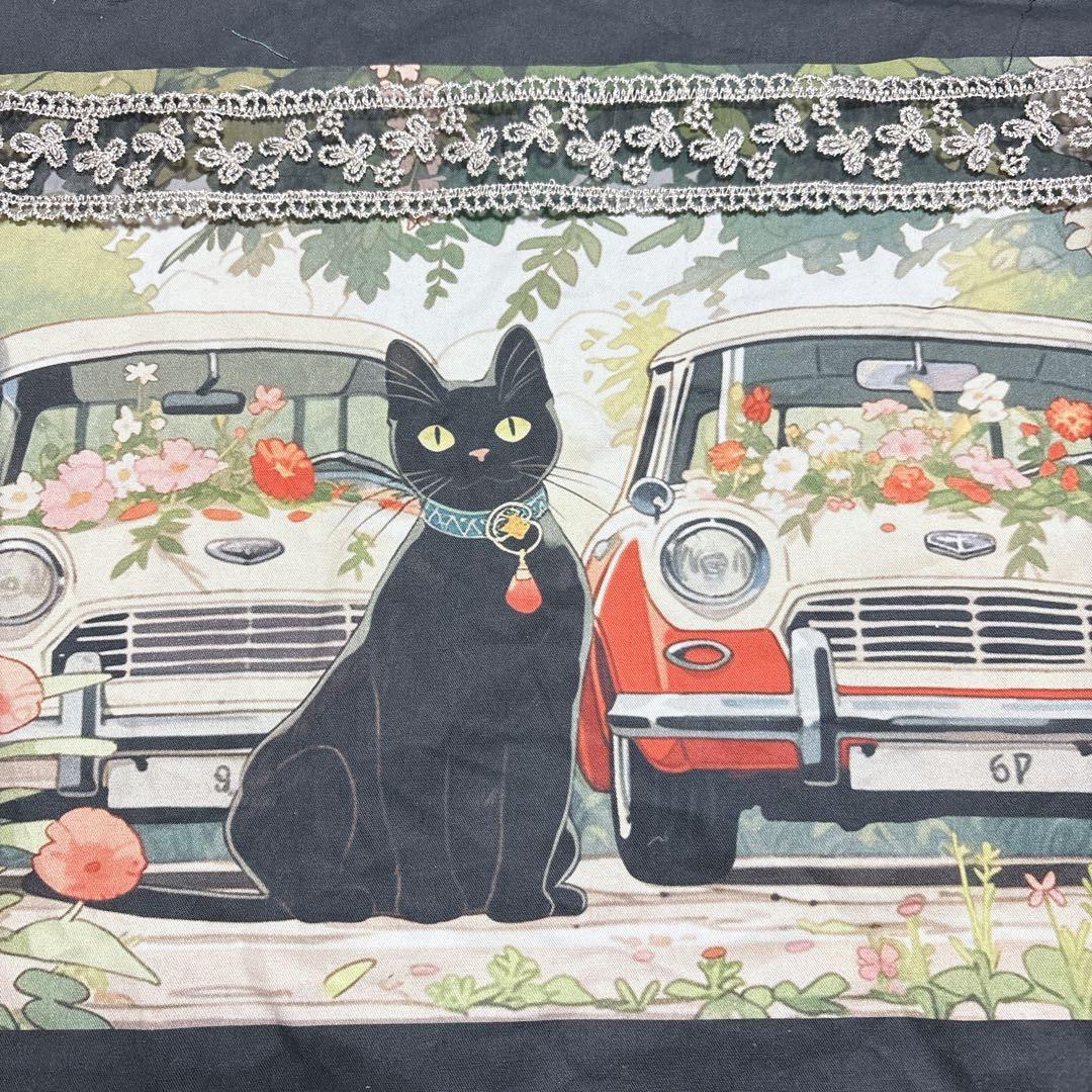 美和っち様オーダーページ♡ボストンバッグ♡ハンドメイド♡ジョリーフルール♡猫柄