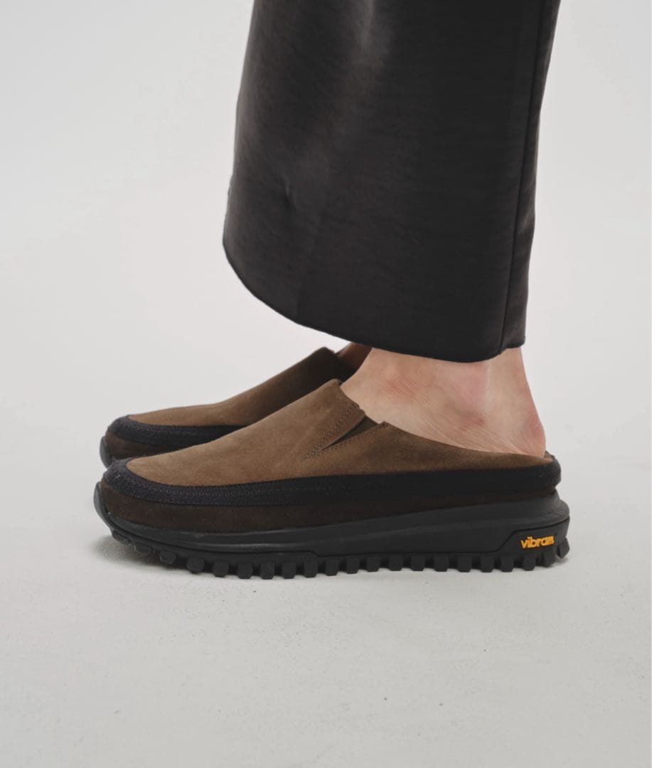 靴 TODAYFUL Vibramsole Leather Sabot