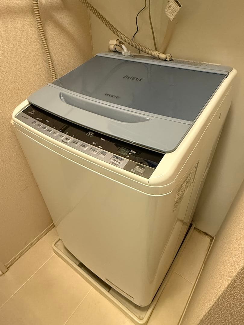 【週末限定】日立 HITACHI ビートウォッシュ全自動洗濯機（BW-8WV）