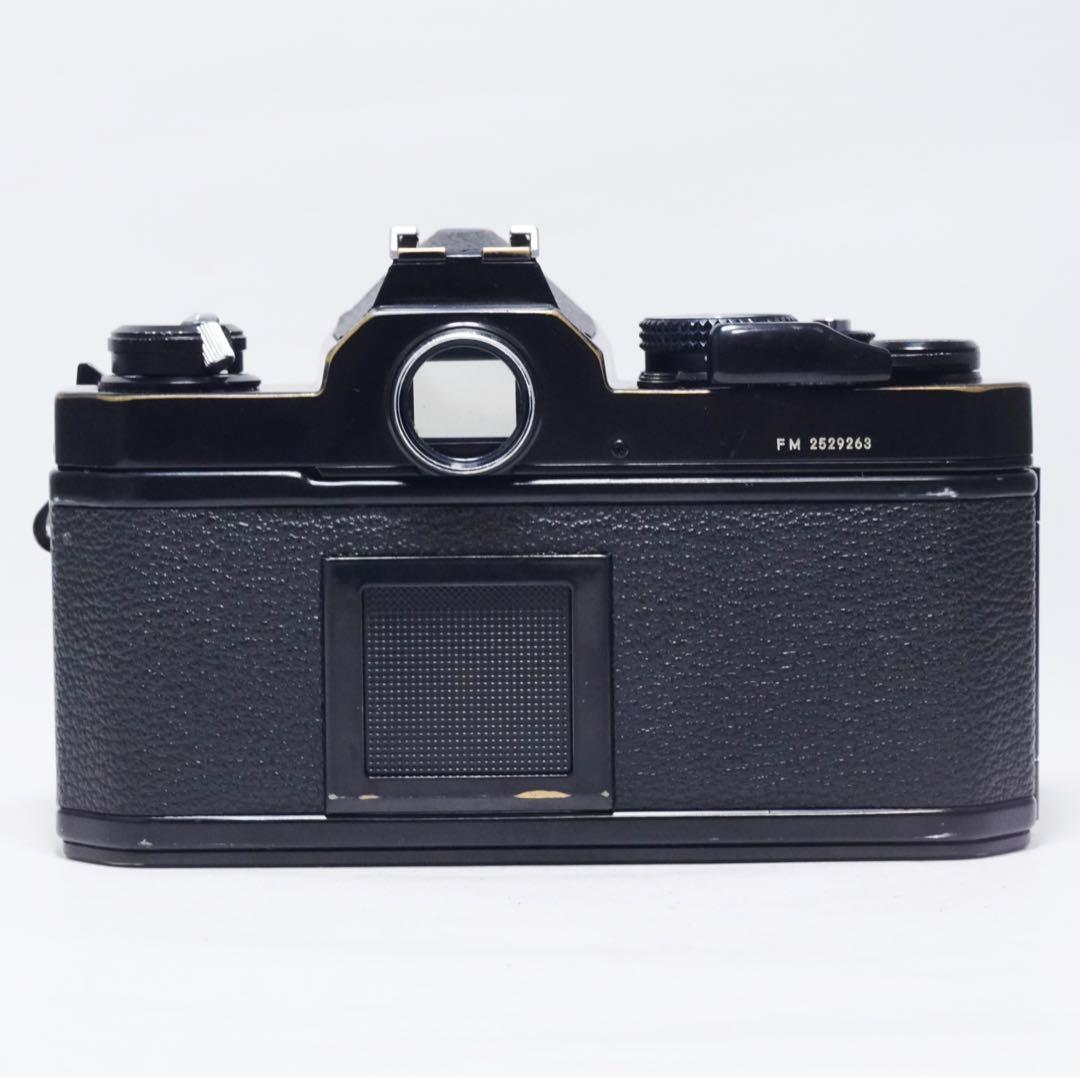 Nikon FM ブラック フイルム一眼レフカメラ 動作確認済