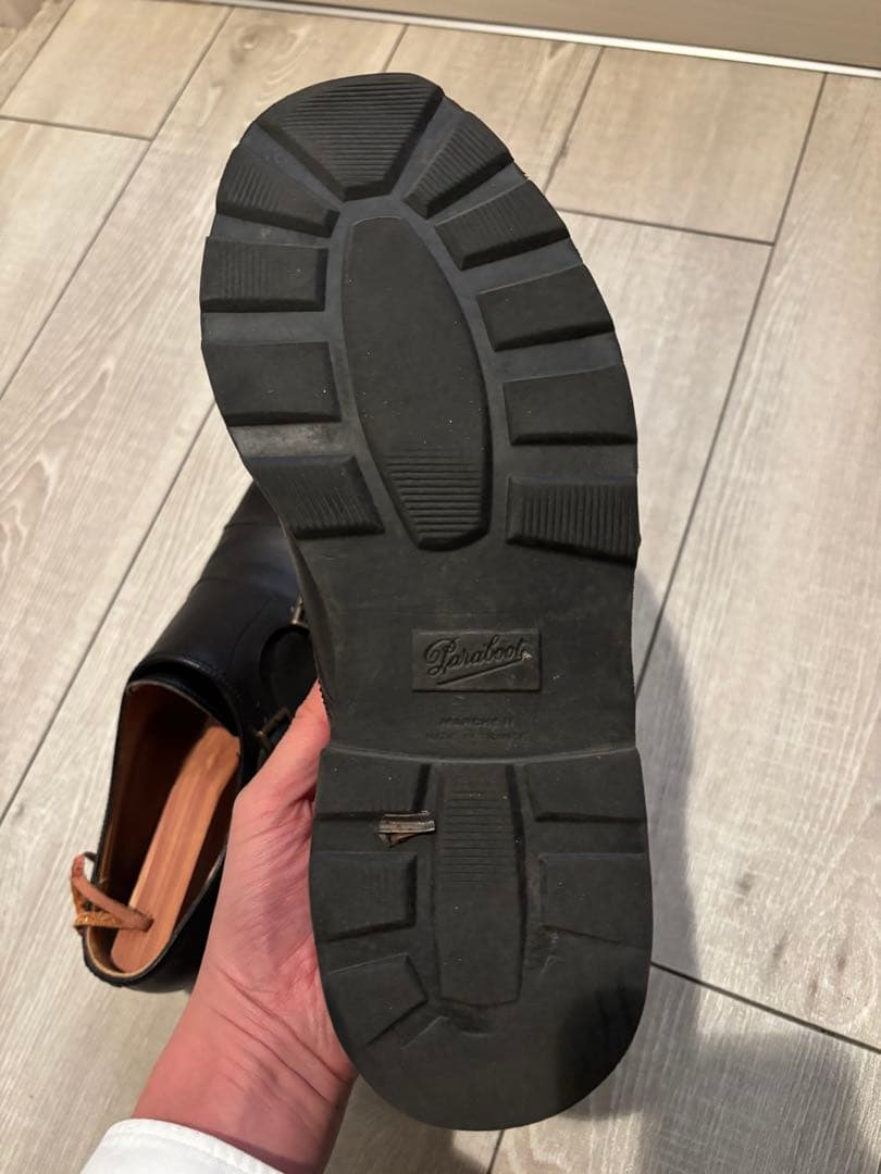 パラブーツ ダブルモンク