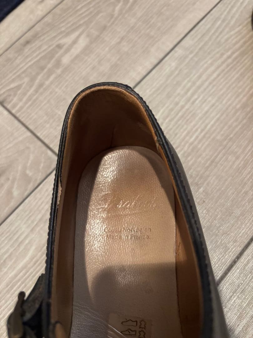 パラブーツ ダブルモンク