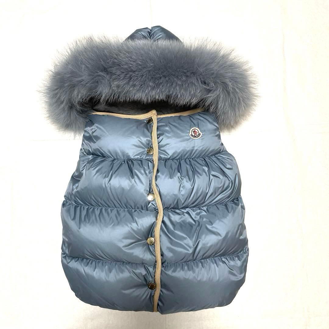 12月限定値下げ‼︎ モンクレール ベビーカー ケープ カバー　ダウン　防寒