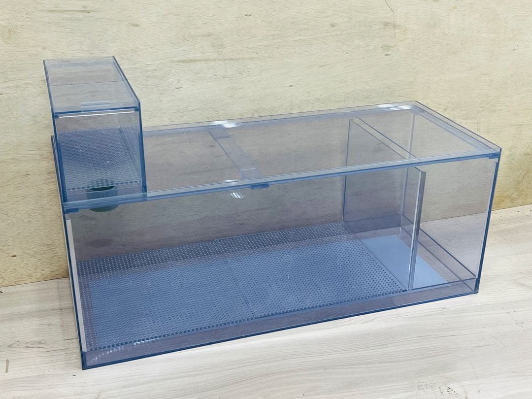 750×300×300 二層式　塩ビ濾過槽+ウールBOX