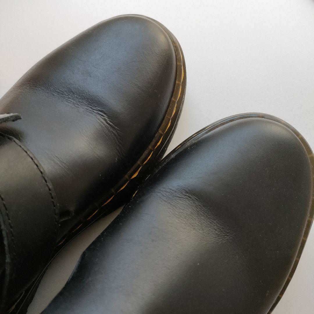 美品 Dr.Martens 黒 レザー サンダル