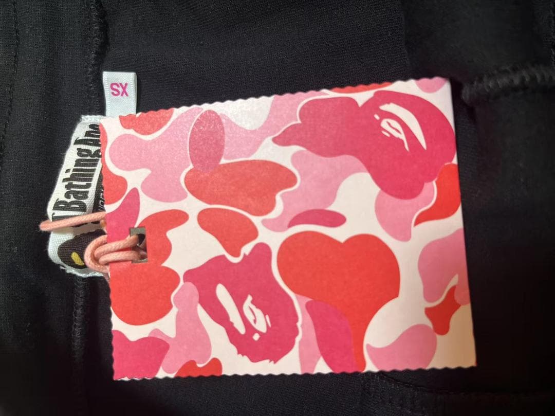 アベイシングエイプ ベイプ ロゴ ショートパンツ ブラック XSサイズ