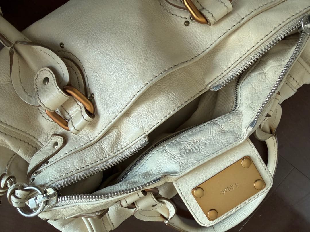 Chloe クロエ　パディントン　アイボリー