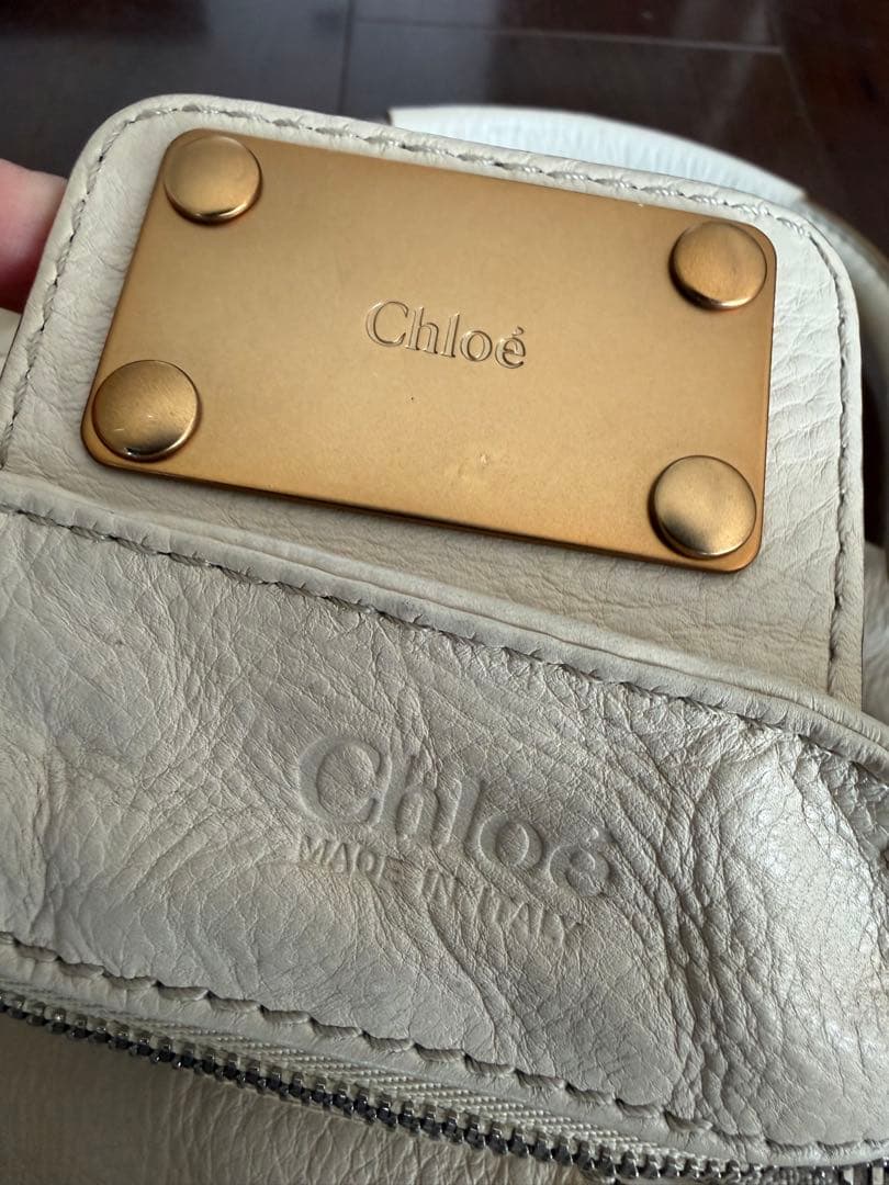 Chloe クロエ　パディントン　アイボリー