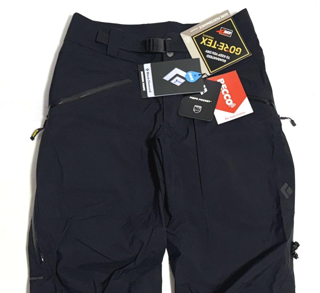 新品 ブラックダイヤモンド ミッションスノーパンツ GORE-TEX US:S