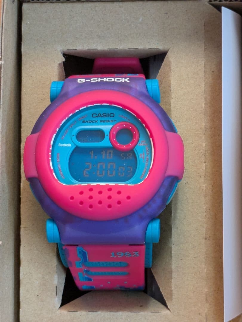 新品★CASIO★G-SHOCK★G-B001RG-4JR