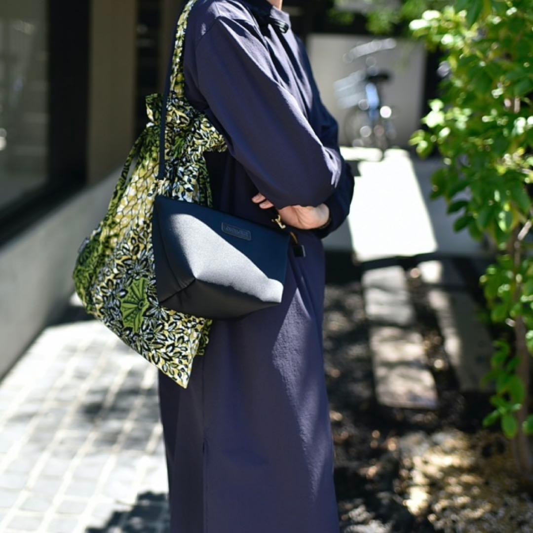 【極美品】OUR アワホーム チュニック プルオーバー ワンピース 紺