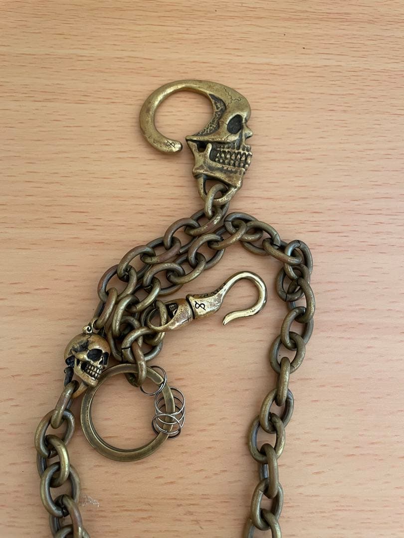 SPREAD PIRATES スカルデザイン ウォレットチェーン