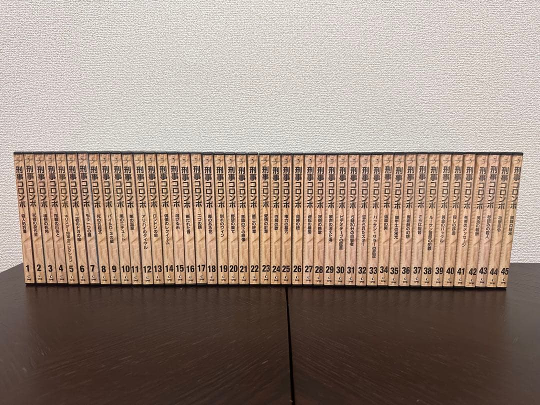 刑事コロンボ DVD 全45話セット　冊子45冊付き