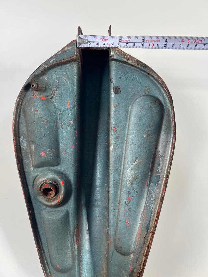 【70’sオールドペイント②】当時モノ　スポタン　ハーレー　タンク　バイク