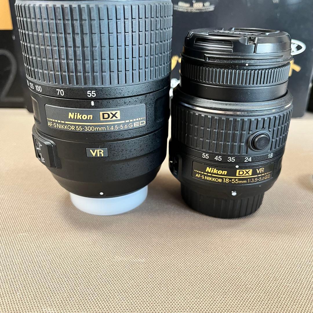 【美品】　Nikon D5500 ダブルズームキット