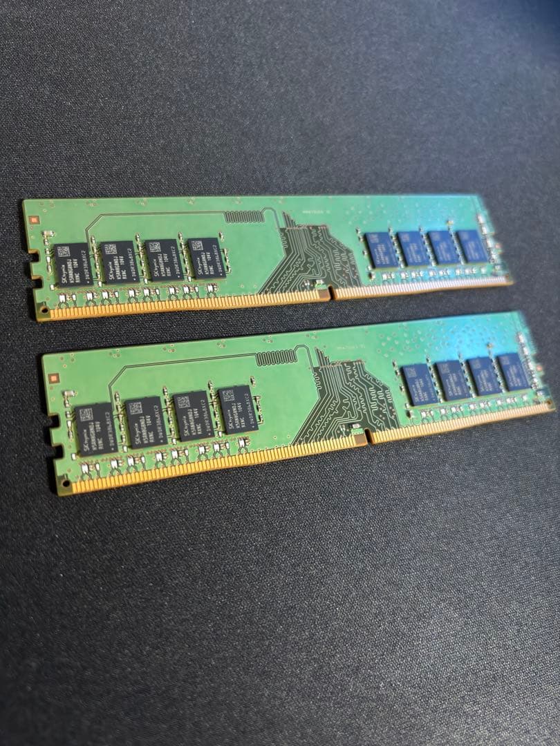 SK hynix DDR4 PC4-3200 メモリ 16GB(8GB2枚)