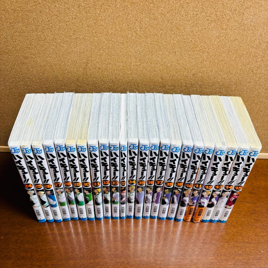 ハイキュー‼ 1巻～45巻 全巻 + 小説 + 関連本 計72冊セット