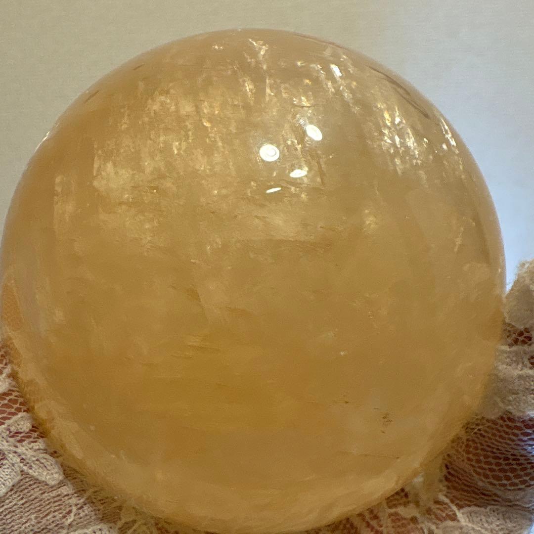 ゴールデンカルサイトスフィアBIGサイズ♡No.2279 1kg