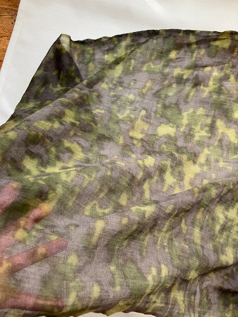 最終セール！DRIES VAN NOTEN カモフラージュ大判ストール