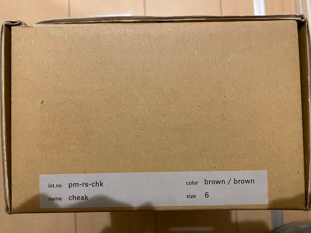 ジ*ン様 エンダースキーマ サボ チーク SIZE6 28cm HENDER S