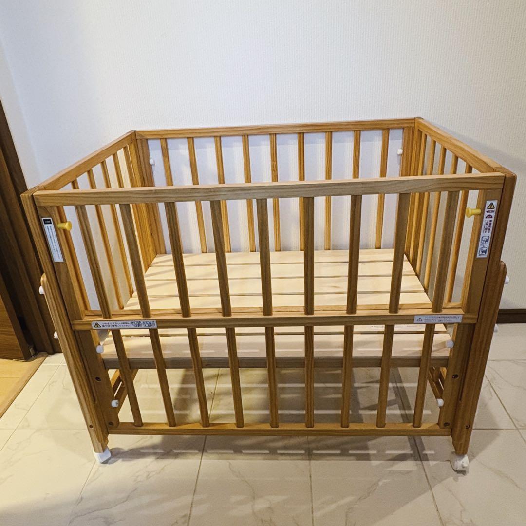 【♡送料込♡】大和屋　ミニ ベビーベッド　キホン　ミニ⭐︎
