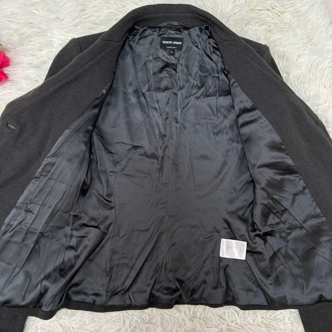【極美品】ジョルジオアルマーニ セットアップスーツ フォーマル ビジネス 黒