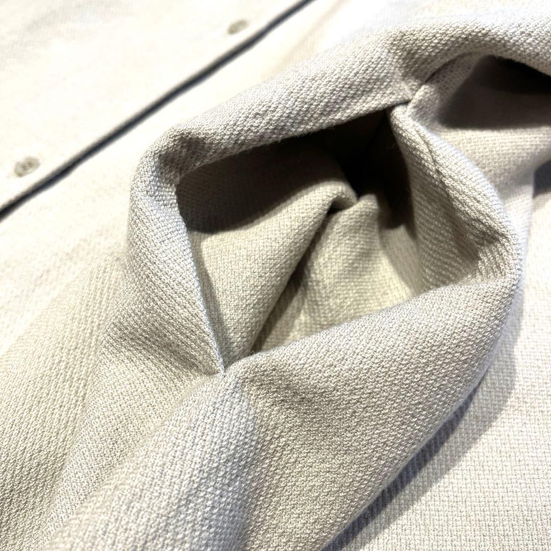 evam eva★近年秋冬モデル　ウールリネン　シャツワンピース　ローブ